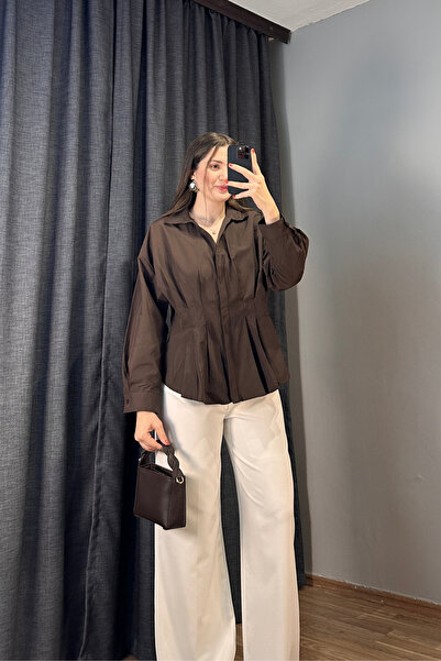 Sorridi Belden Oturtmalı Pensli Tasarım Gömlek