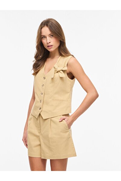 VILA Weste VIALAEA Geknöpfte