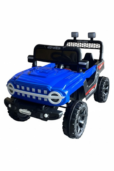 Rally Electric police car for children, off-road simulation, remote control o...
