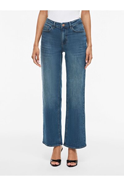 VILA Straight Fit Jeans VILISA Mid-Waist
