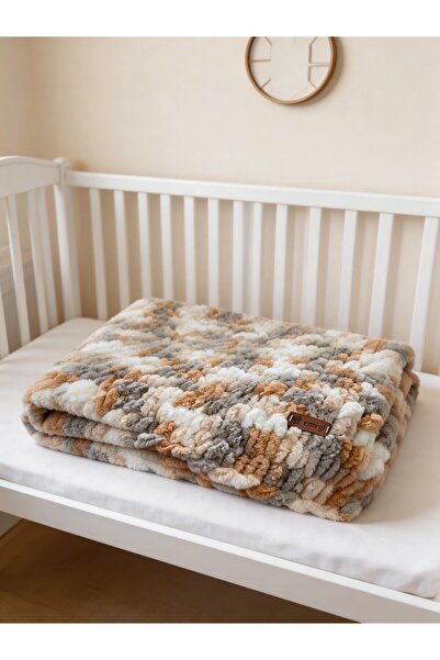 Shiny House Official Shiny House El Yapımı Dekoratif Bebek / Çocuk Battaniyes...