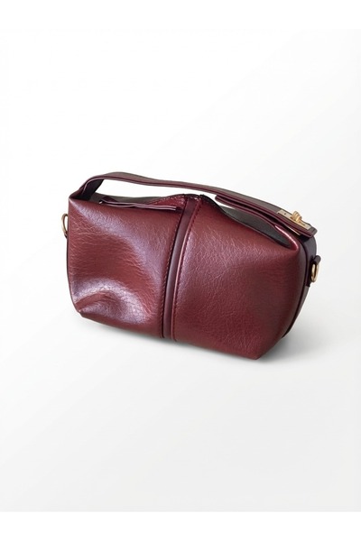 I Love Shoes Sior Women's Clutch Bag Claret Red Matte Leather