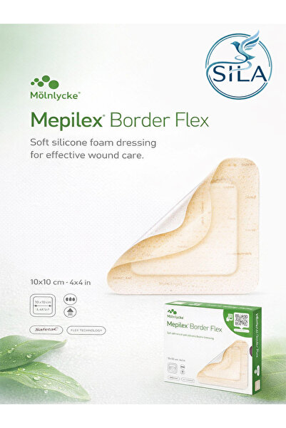 Mepilex Mebilex foam bandages, 10x10 cm (box of 5 pieces).