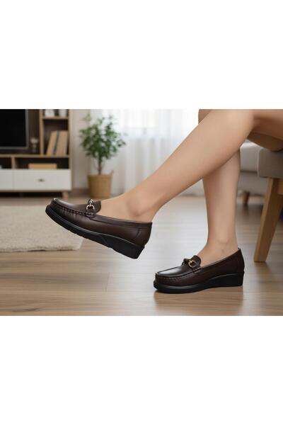 Çaçaroz Ayakkabı Mărime mare piele naturală Ortopedic Comfort cu cataramă Pan...