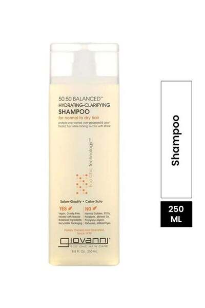 Giovanni Giovanni 50:50 Hydrating Clarifying Shampoo - 250ml