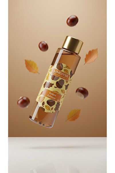 Lımonya Premium Kestane Kolonya 400 ml - Altın Kapaklı Lüks Görünümlü Şişe