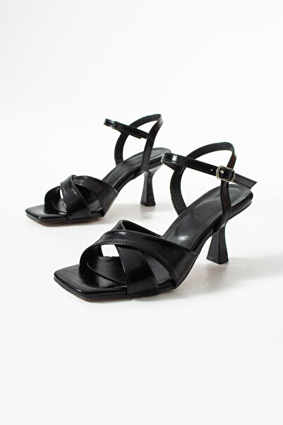 BirEylül Shoes Kare Burunlu Kadın Topuklu Ayakkabı