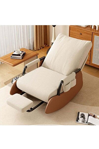 Arabest Rocking Lounge Chair with Leg Rest, Reclining Single Sofa for Living ...
