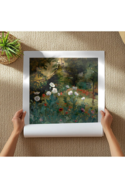 Pixaflair - Poppies, Eliphalet Fraser Andrews - Tablo - Çerçevesiz Poster