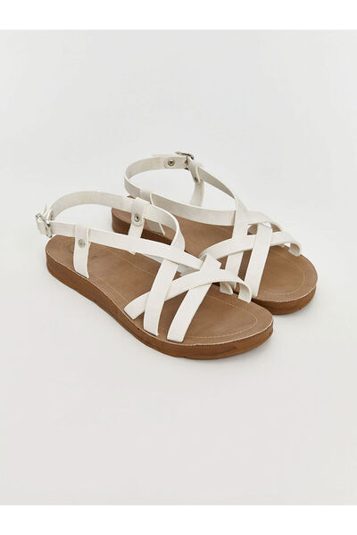 LC Waikiki Özmarka Нови сандали с кръстосани ремъци за жени