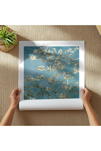 Pixaflair - Vincent van Gogh's Almond Blossom - Tablo - Çerçevesiz Poster