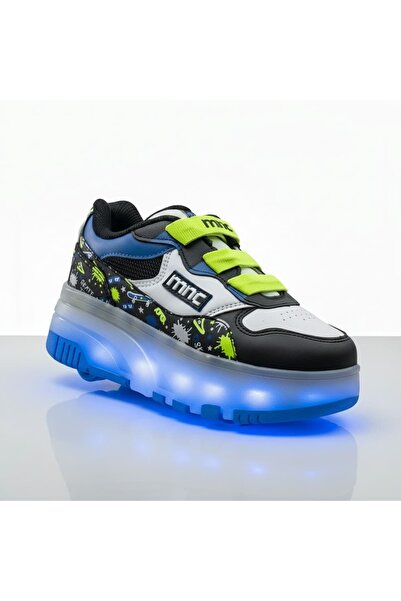 ARS Ayakkabı Patenli Tekerlekli Işıklı Çocuk Spor Sneakers Ortopedik Ayakkabı...