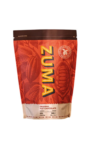 YABANEEZ ORIGINAL HOT CHOCOLATE POWDER "ZUMA" (CARTOON OF 8 PACKS)