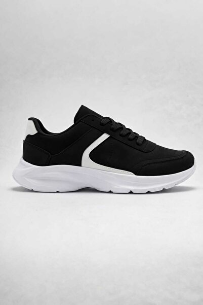 POTEEN Women's Sneakers Casual Shoes Black P1000-Black