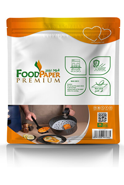 PuPaper Premium German FoodPaper Parchment Paper, 25mm Diameter Round Paper, ...