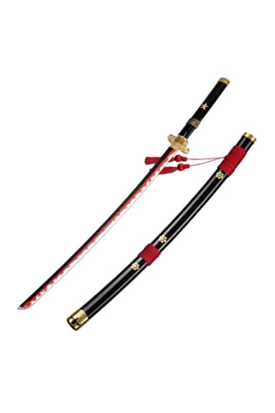 BSMBIOO One Piece Roronoa Zoro's Enma bk wooden Sword 104cm