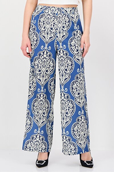 Material Girl Women Regular Fit Allover Print Palazzo Pants, Multicolor