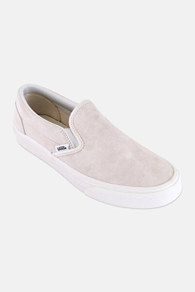 Vans Men Classic Slip On Skateboarding Shoes, Light Grey