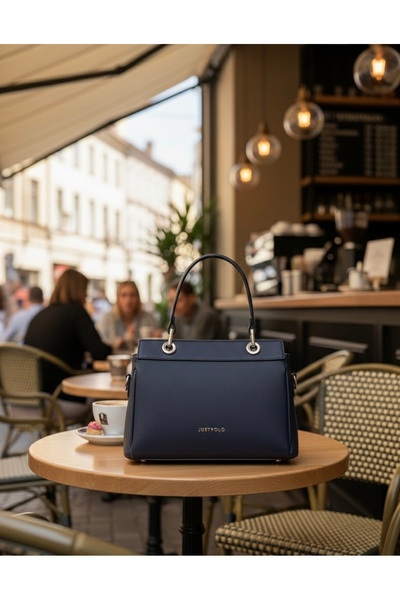 Just Polo Women's Adjustable Strap Piece Luxury Handbag and Shoulder Bag Size...