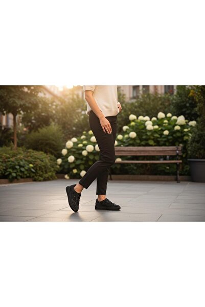 mersin md tekstil Women's Stone-Colored Orthopedic Sports Shoes