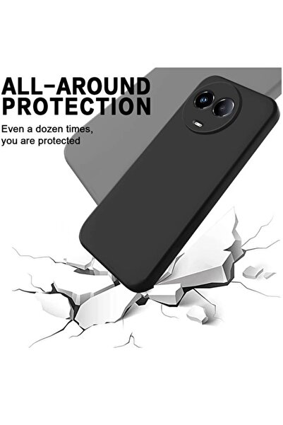 realme Husă Silicon Neagră pentru 11 5G – Protecție Flexibilă și Elegantă