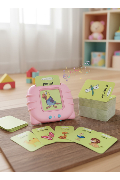 Generic Early Learning English Flash Card Storytelling Machine – Smart Audio ...