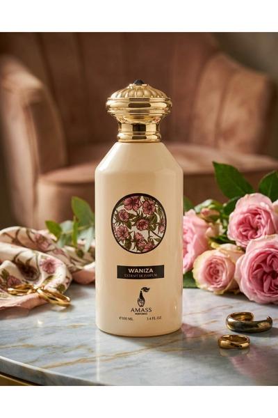AMASS Waniza Extrait De Parfum for Women, 100ml (3.4 Fl Oz) –Luxury Floral & ...