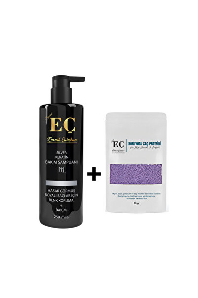 emrah çalışkan Eç Mor Shampoo + Eç Protective Hair Protein
