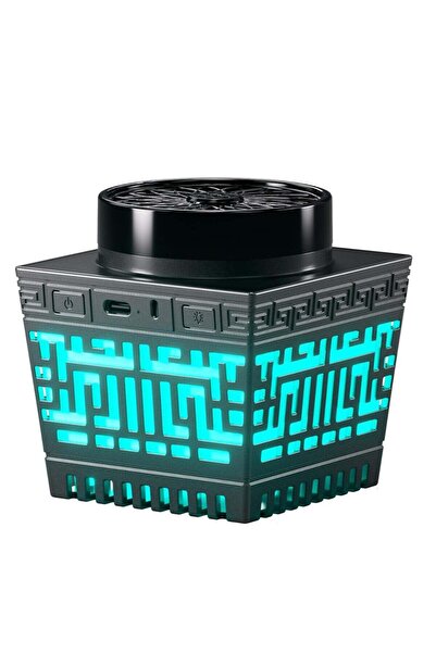 Generic Electronic incense burner with Holy Quran speaker, LED light, Bluetoo...
