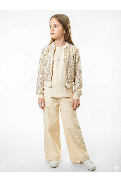 nk kids Κοριτσίστικο σετ 3 τεμαχίων με συνδυασμό άνω και κάτω μέρος SET0529