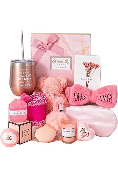 Beauenty مجموعة من 11 قطعة من الشموع المعطرة وكرات الاستحمام الفوارة