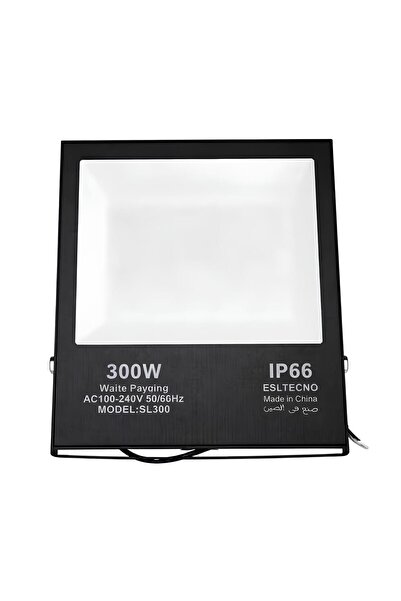 Waite Payging LED Floodlight Model SL300 - 300W Power - IP66 Protection, Dime...