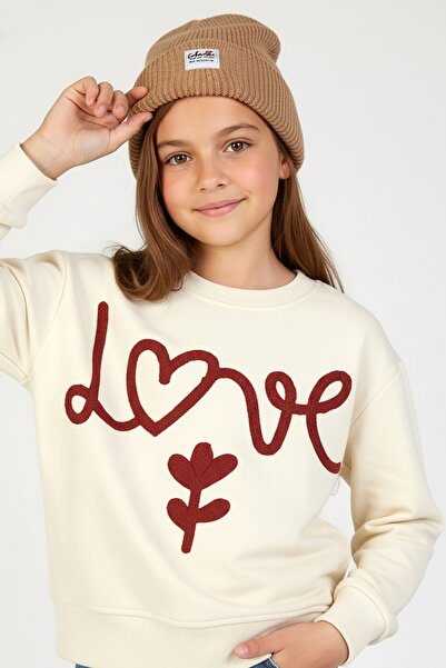 DMB BOYS & GIRLS Mow Kids Girls' Embroidery Detailed Sweatshirt
