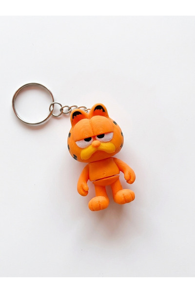 Lucylund Breloc Garfield - Breloc pisică și ornament pentru geantă