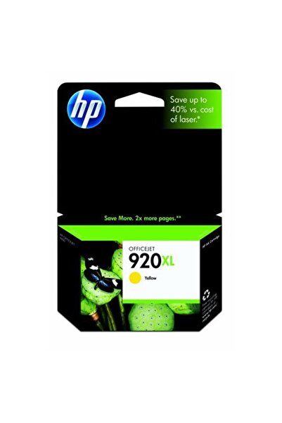 HP 920XL Yellow Sarı Yüksek Kapasiteli Kartuş CD974AE