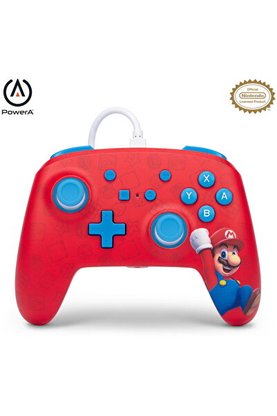 Powera NSGP0001-01, Wired, USB, Red