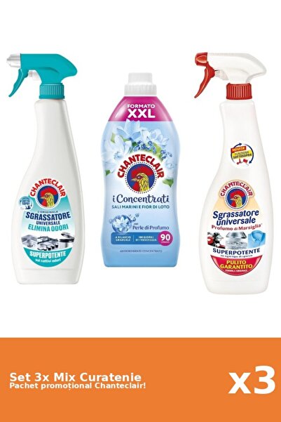Chanteclair Set 3 Mix Curatenie Chanteclair: Lotus, AntiMiros, Marsilia