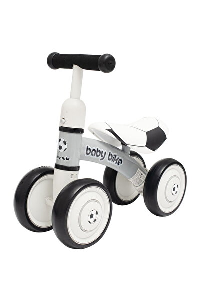 Babymix Bicicletă pentru bebeluși Baby Mix, negru, alb, fotbal
