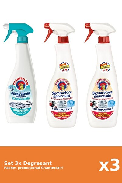 Chanteclair Set 3 Chanteclair Degreaser: AntiMiros, Marseille