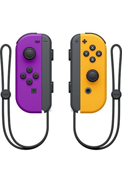 Nintendo Set de 2 Joy-Con, control prin mișcare (violet neon / portocaliu neon)