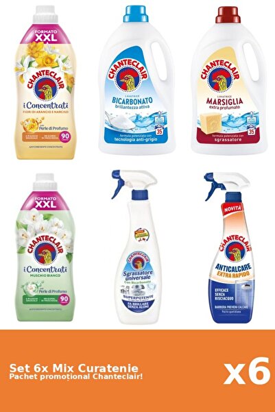 Chanteclair Set 6 Mix Curatenie Chanteclair: Bicarbonat, Portocale, Mosc Alb,...
