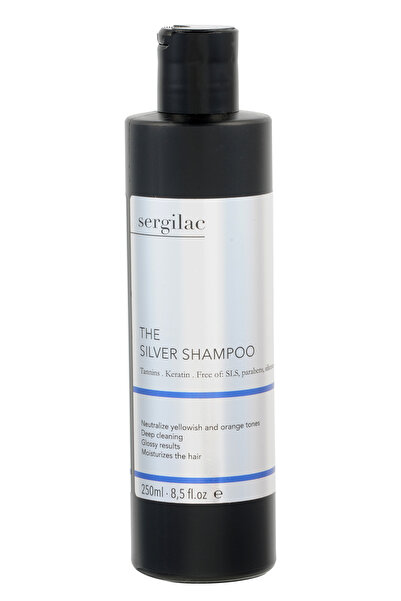 SERGILAC Tinting shampoo for blonde hair – The Silver (250 ml)