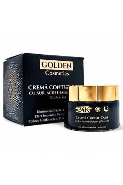 GOLDEN COSMETICS Cremă de ochi cu aur și creșterea tensiunii arteriale cu 10%