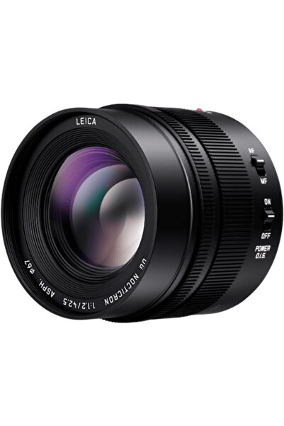 PANASONIC Leica DG Nocticron 42.5mm f/1.2 ASPH. Power O.I.S. lens, black