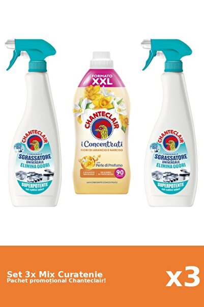 Chanteclair Set 3 Mix Curatenie Chanteclair: AntiMiros, Portocale
