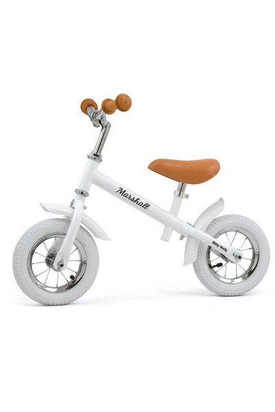 Milly Mally Bicicletă pentru bebeluși Marshall Air White