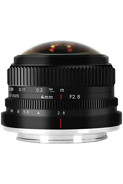 7artisans Obiectiv Manual 4mm f/2.8 Fisheye pentru Olympus si Panasonic MFT M...