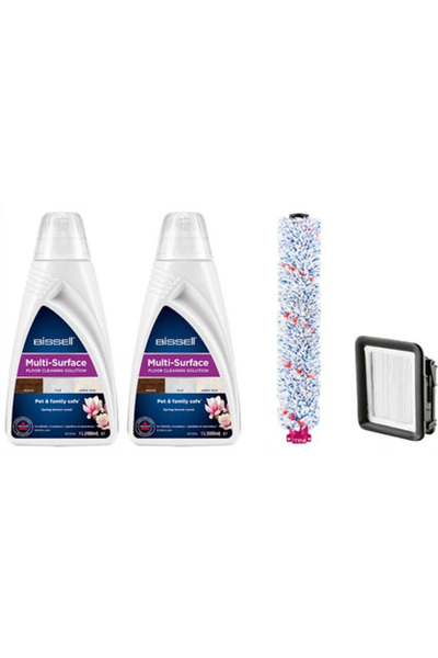 Bissell Pachet de curățare MultiSurface (2 x 1789L + perie rotativă + filtru)...