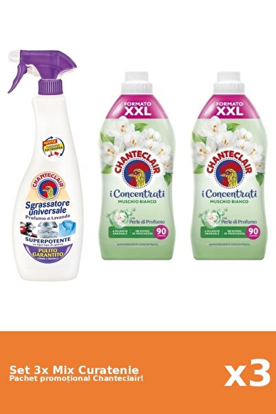 Chanteclair Set 3 Mix Curatenie Chanteclair: Mosc Alb