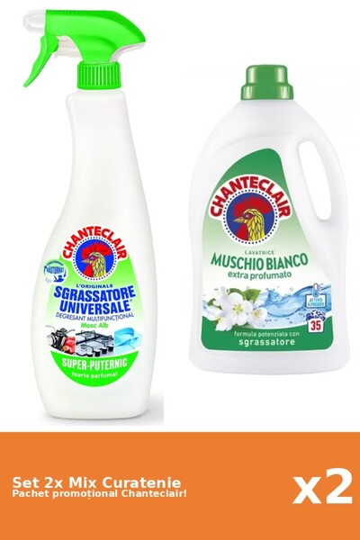 Chanteclair Set 2 Chanteclair Cleansing Mix: Lemon, White Musk